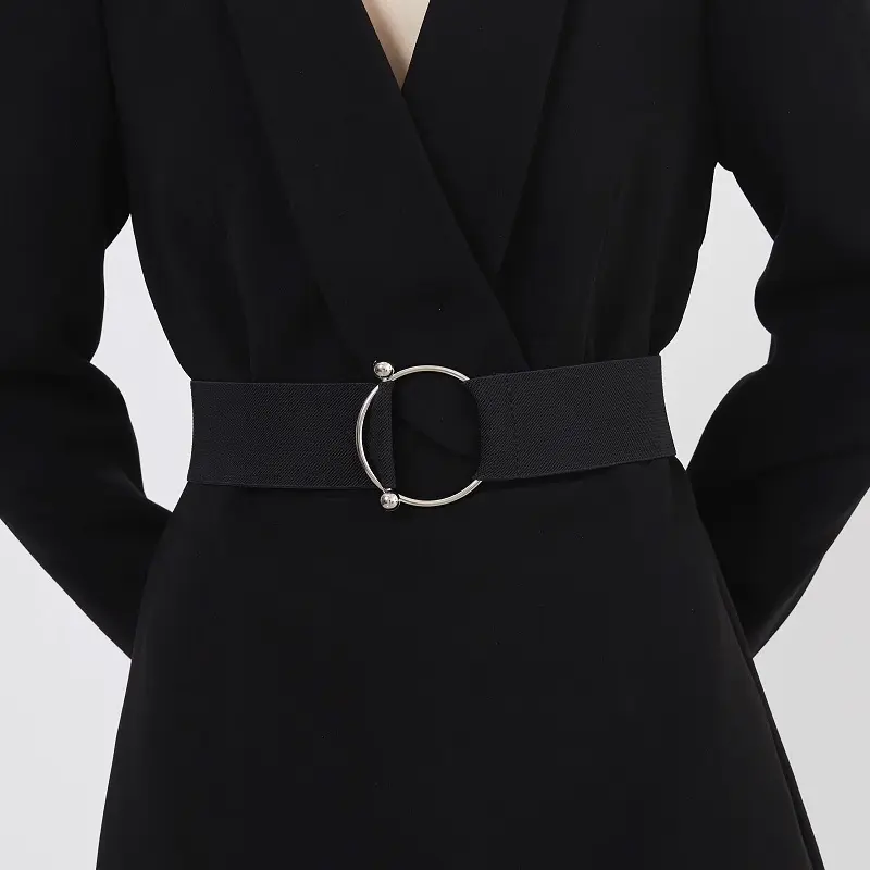 Fashion Wide Elastic Corset Belt Women Luxury Brand Latin Dancer Cummerbund Belt Female Sweater Coat Desiner Waistband for women