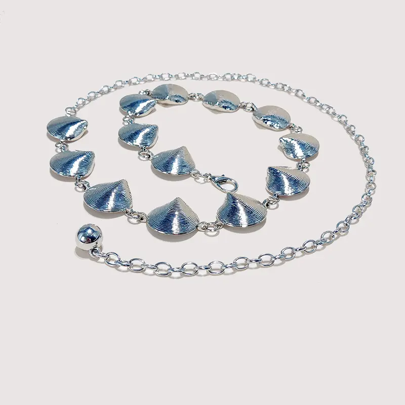 Ethnic Style Shell Waist Chain Bohemian Versatile Belt For Women High-end Dress Waistband Retro Simple Belt Gifts For Women