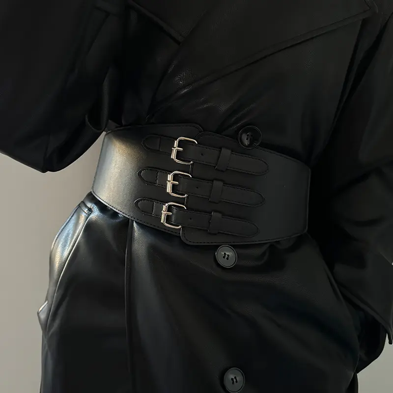 Corset woman luxury Desiner wide belt for Girdles Gothic decorative corset Cowgirl Plus Size Punk elegant womens belts Female