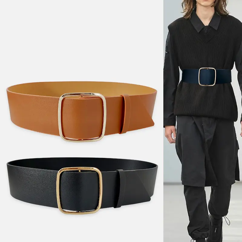 Plus Size Corset Belt Female Waist Wide Waistband Designer Belts For Women High Quality Big Dress Strap No Pin Coat Belt
