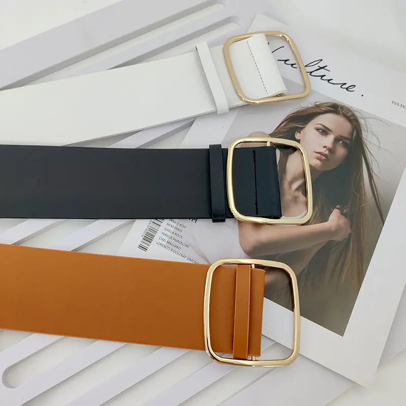 Plus Size Corset Belt Female Waist Wide Waistband Designer Belts For Women High Quality Big Dress Strap No Pin Coat Belt
