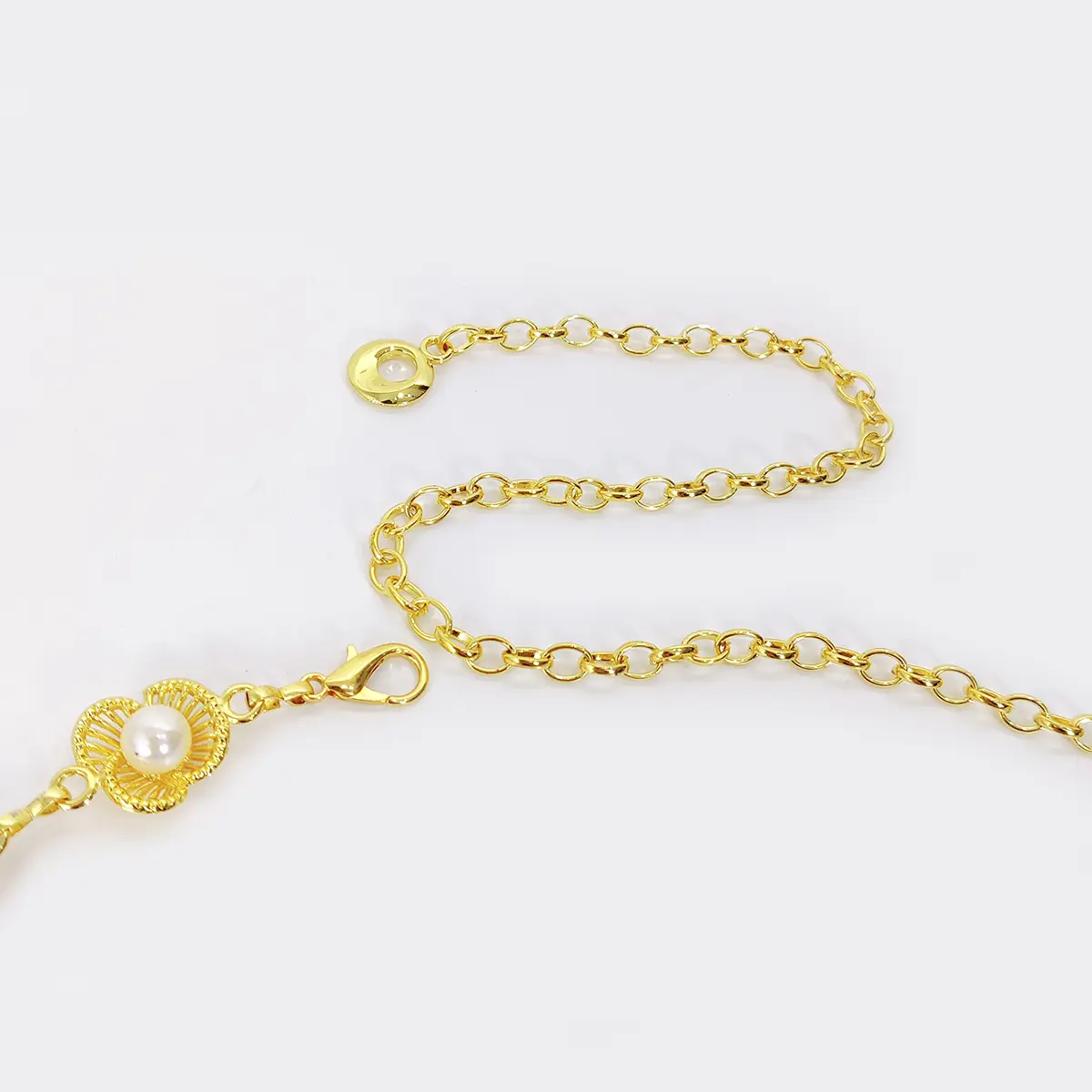 Fashion Pearl Gold Chain Belt Female Waist Y2K Silver Dress Waistband Designer Belts For Women High Quality Adjustable