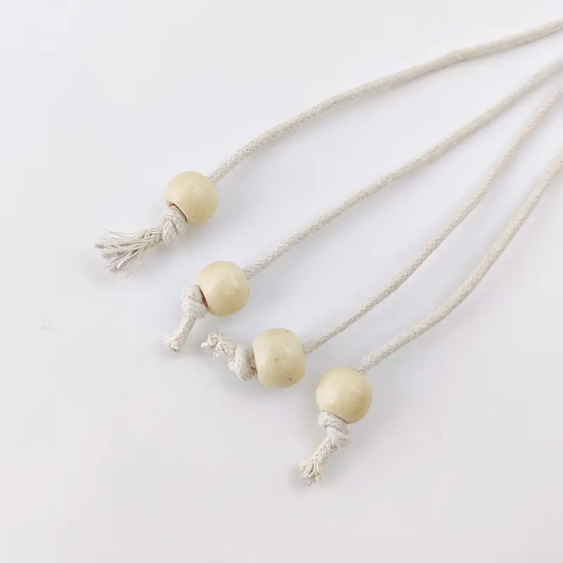 Desinger Belts For Women Knot 180cm Waistband Boho Shell Bead Dress Jeans Belt Female Beach Accessory Beige Wax Cord