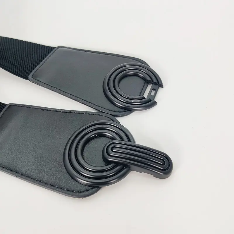 Elegant Plus Size Wide Corset Belt for women Circle Designer high-end luxury brand Fashion Women's belt female Elastic Waistband