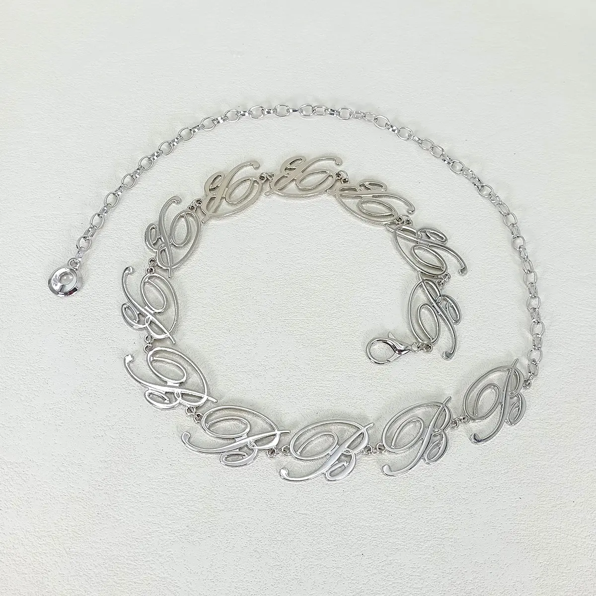 Musical note Silver Metal Waist Chain Belt Female Punk Gothic Y2K Fashion Belts For Women High-end Luxury Brands Jeans Waistband