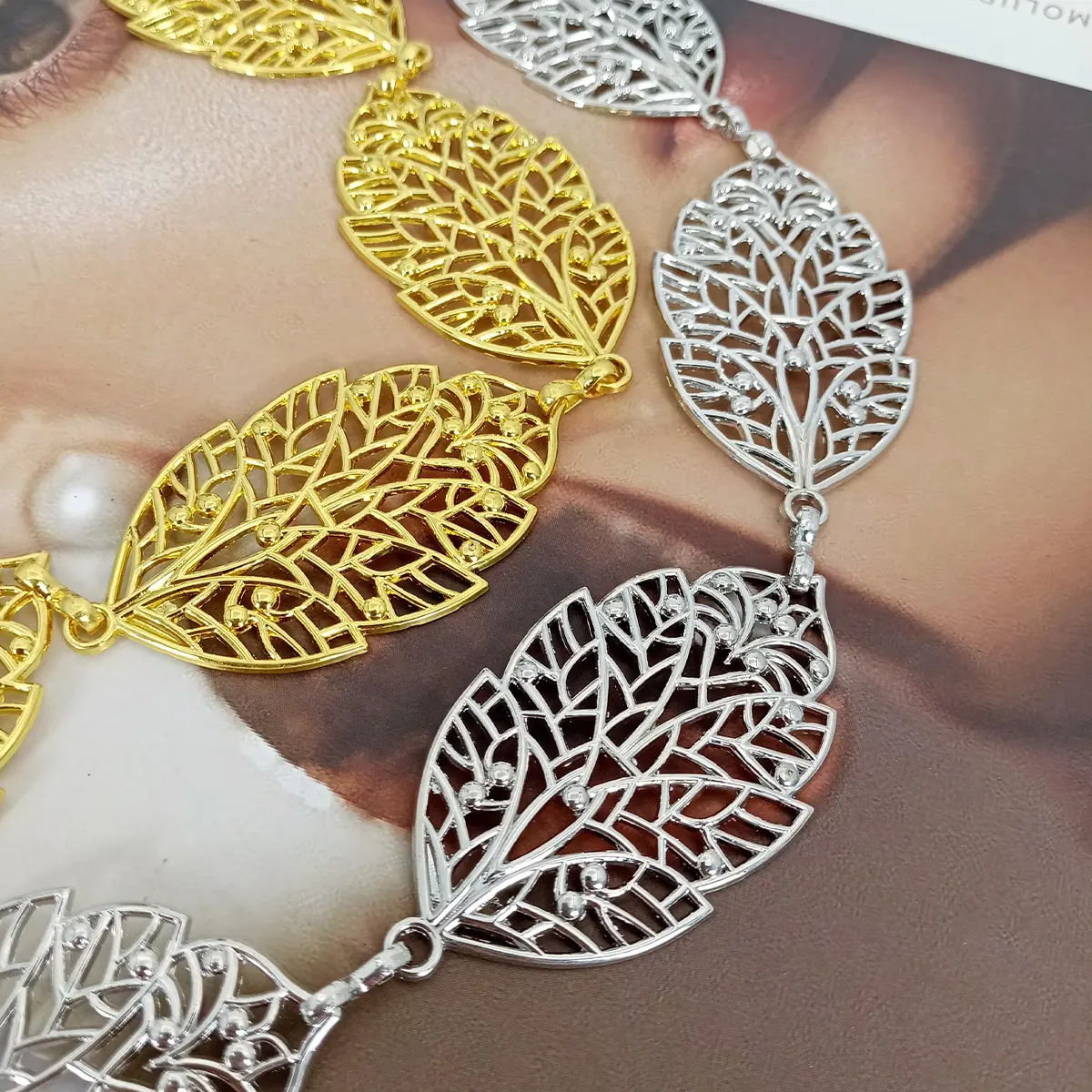 Fashion Golden Waist Chain Belt Female Hollow Leaf Metal Belts For Women Western Cowgirl punk Gothic Luxury Brands Y2K Waistband