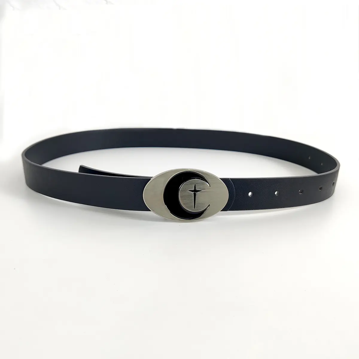 Unisex Designer Belts For Women High Quality Vintage Punk Female Waist Black Jeans Belt Men Dress White Waistband Goth