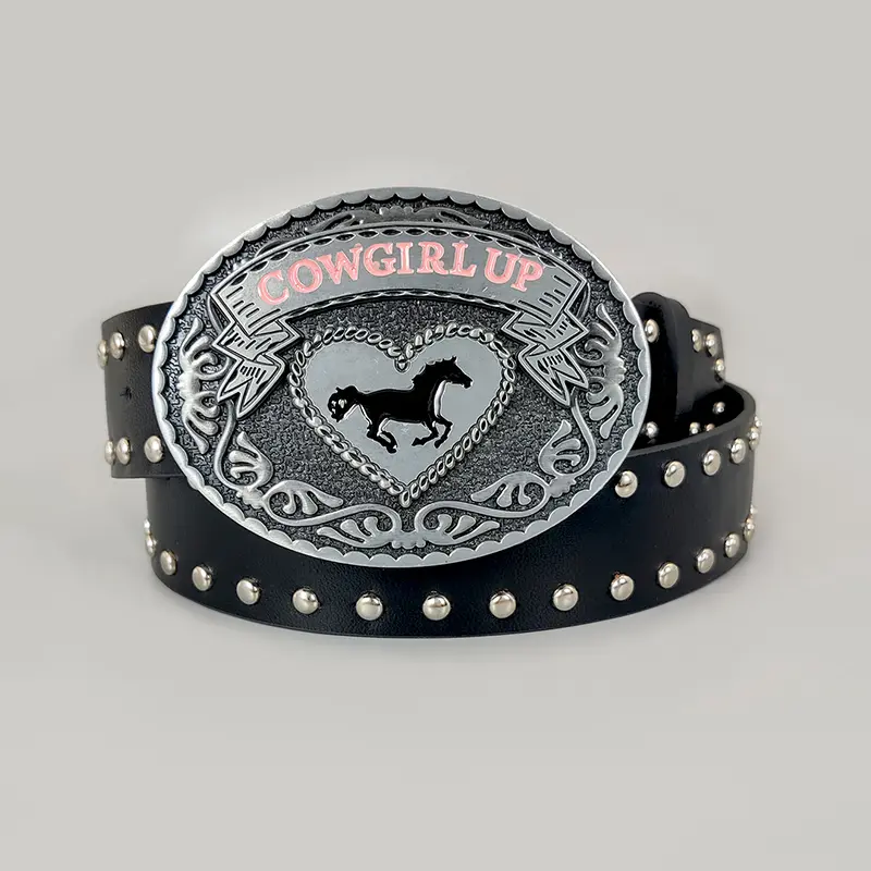 Fashion Black PU Leather Designer Belts for Women Luxury Waist Strap Rivet Inlay Female Jeans Dress Trouser Punk Belt  Waistband