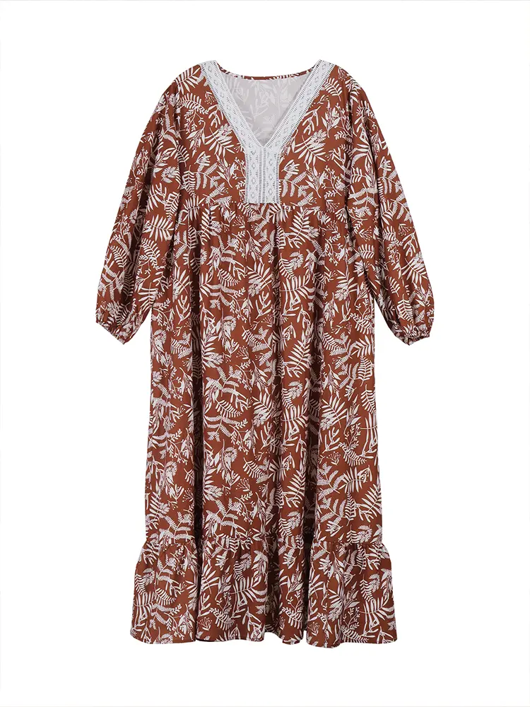 Plus Size Women's Front Placket Sexy Long Gowns 50's Women's Wedding Relative Suit Style Multi Layers Dresses