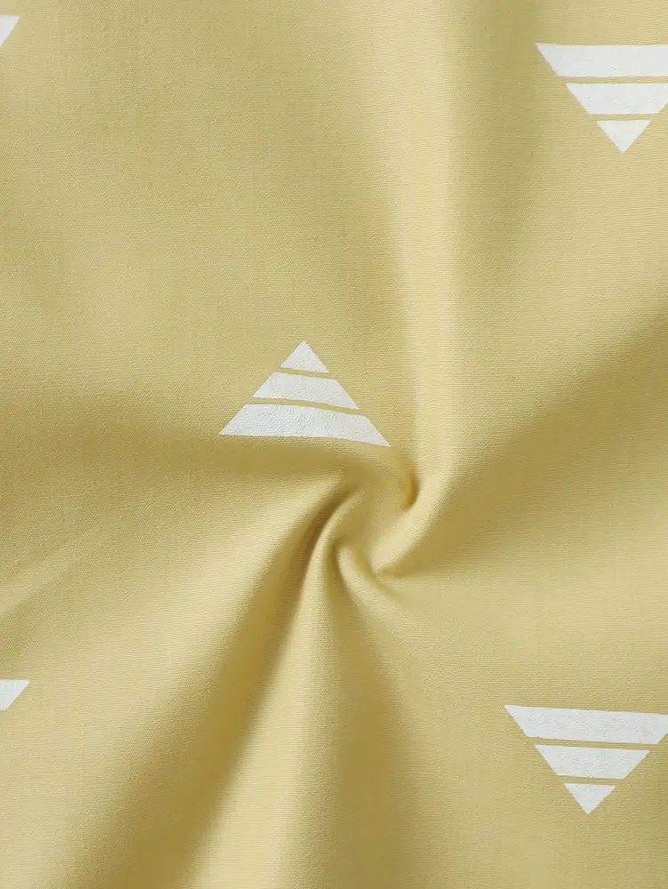 Women's 2025 New leisure loose short-sleeved T-shirt Triangle pattern Comfortable Home polyester material Pullover