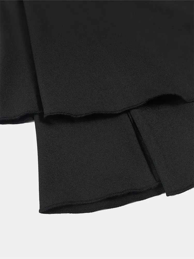 Women's Square Neck Sleeveless Backless High Waist Ruffle Hem Mini Dress Casual Summer A-Line Swing Tie Waist Short Dress