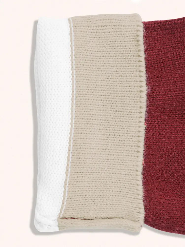 2025 Autumn and Winter New Women's Casual Elegant Warm Cardigan Sweater Color Block Pockets The Best Choice for Autumn and Winte