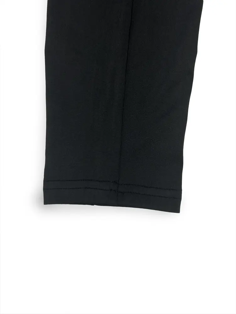 2025 Summer New Women's Basic Solid Colour Skinny Elastic Sports Trousers with Pockets Athletic Bodybuilding Pants