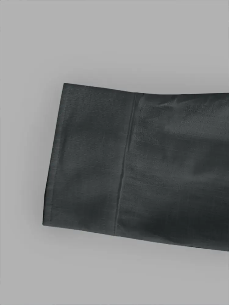 2025 Summer New Pure Colour Single Row Buttons High Collar Shirt Basic Section Commuter Casual Comfortable and Soft