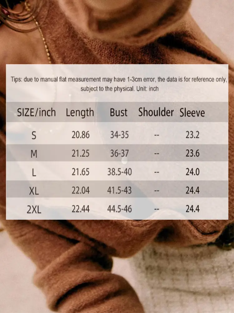 2025 Autumn and Winter New Women's Simple and versatile Knitted Sweater Button Round Neck Solid Colour Sweater Women