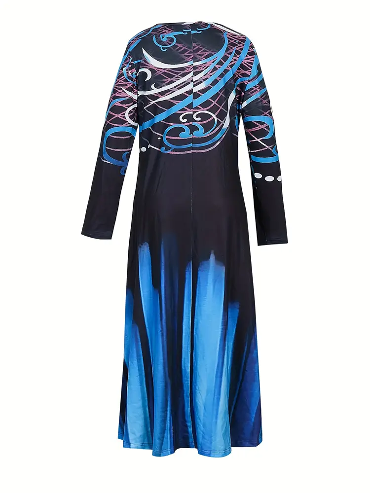 Colour Block Hidden Pockets Dress Casual Short Sleeve Round Neck Dress Women's Autumn Clothing Casual Loose