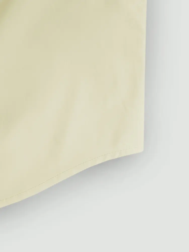 2025 Spring Summer New Women's Solid Colour Basic Single Breasted Casual V-neck T-shirt Workwear High Collar