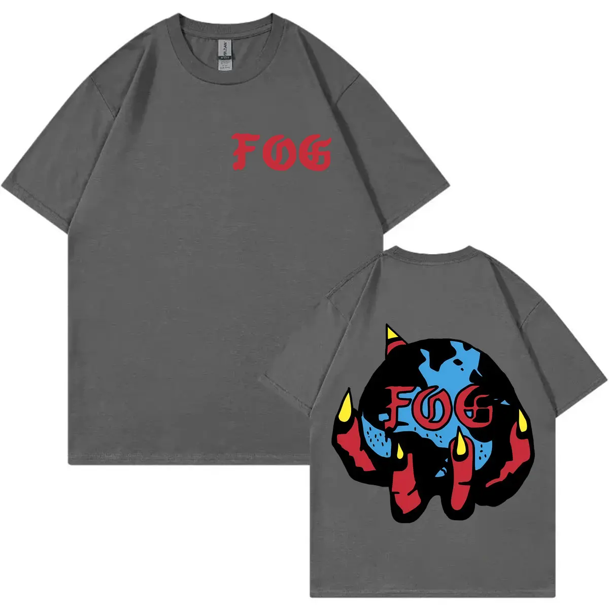 Forward Observations Group Merch T Shirt High Street Fashion Trend Short Sleeve T-shirts Men Women High Quality Cotton T-shirt