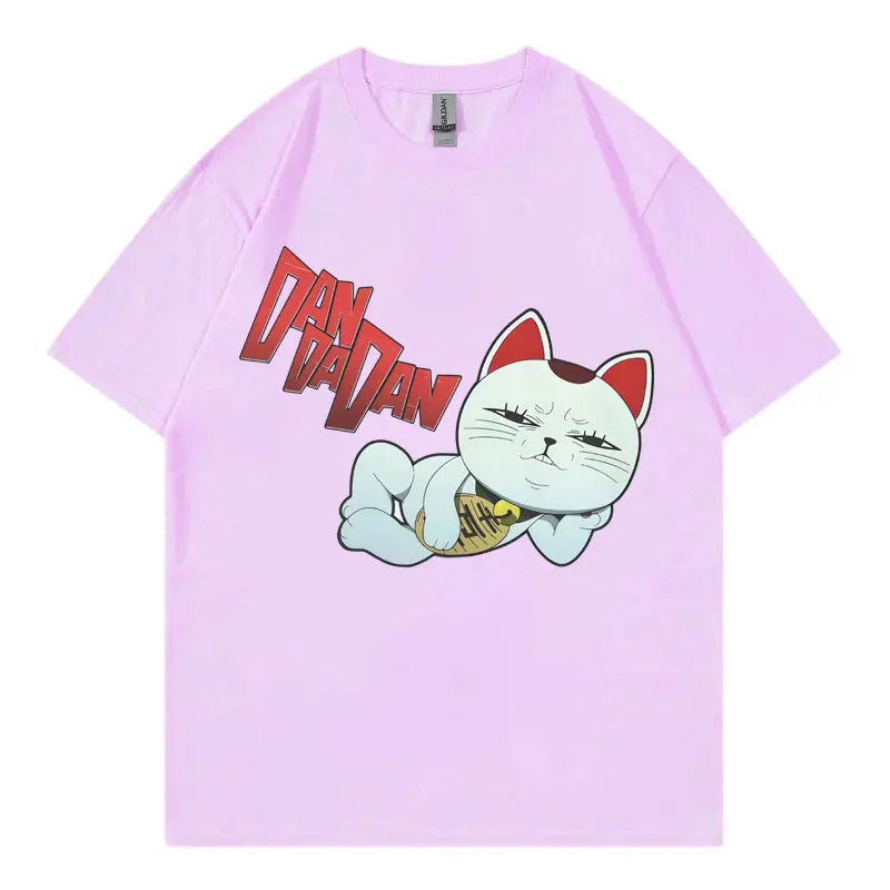 Anime Dandadan Turbo Granny Merch T-shirt Men Women Clothing Fashion Cartoon T-shirts Summer Casual Loose Short Sleeve T Shirts