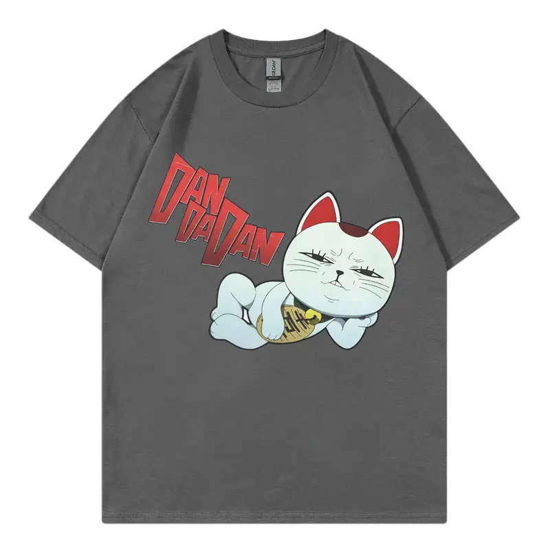 Anime Dandadan Turbo Granny Merch T-shirt Men Women Clothing Fashion Cartoon T-shirts Summer Casual Loose Short Sleeve T Shirts