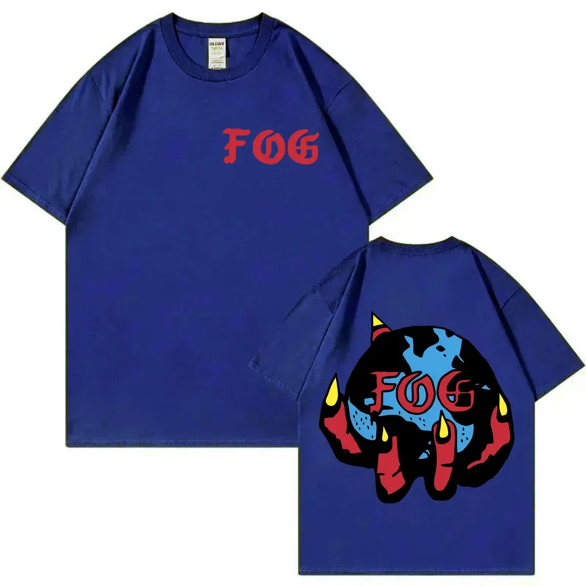 Forward Observations Group Merch T Shirt High Street Fashion Trend Short Sleeve T-shirts Men Women High Quality Cotton T-shirt