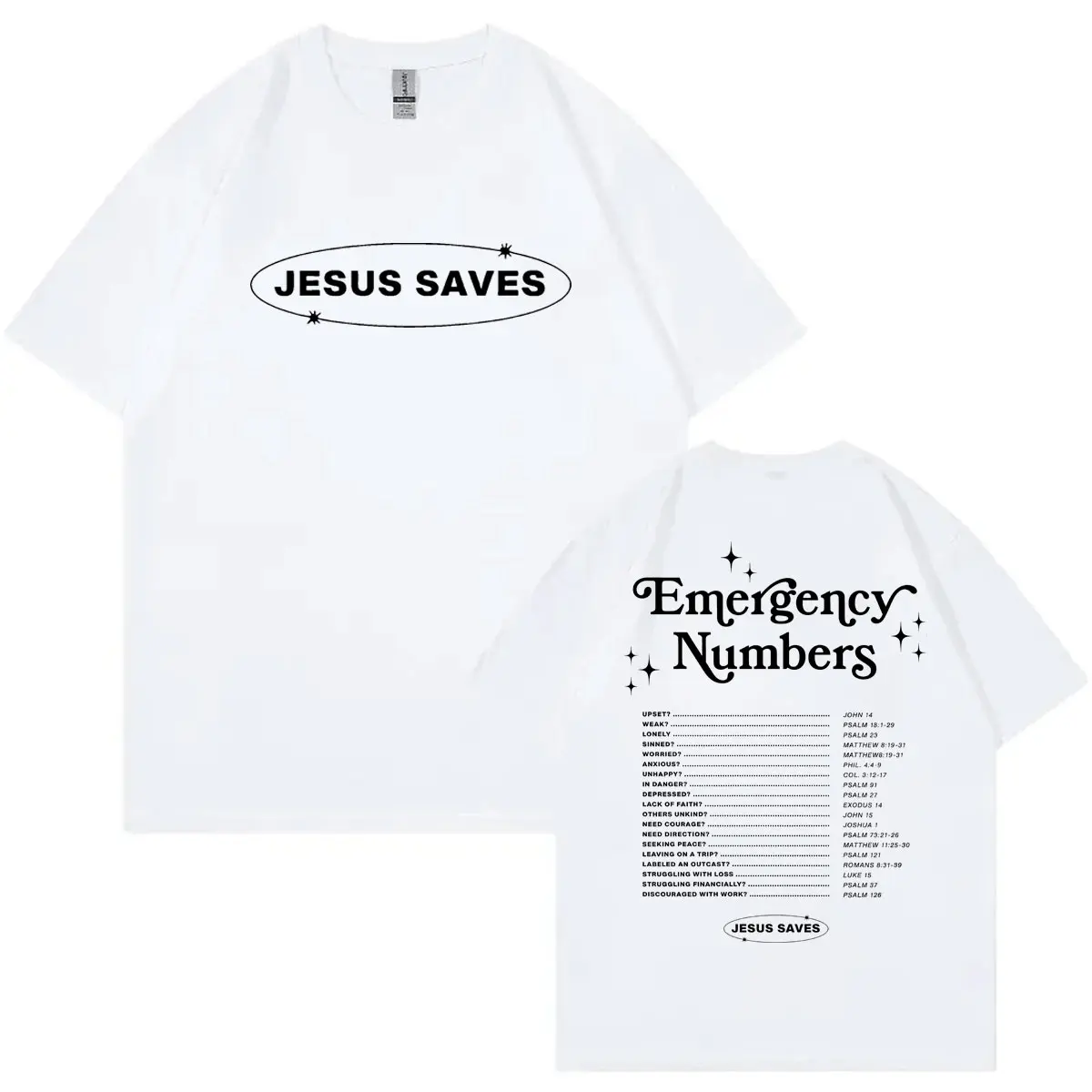 Christian Jesus Saves Faith Based T-shirt Unisex Fashion Loose Short Sleeve T-shirts Summer Casual Cotton T Shirts Streetwear
