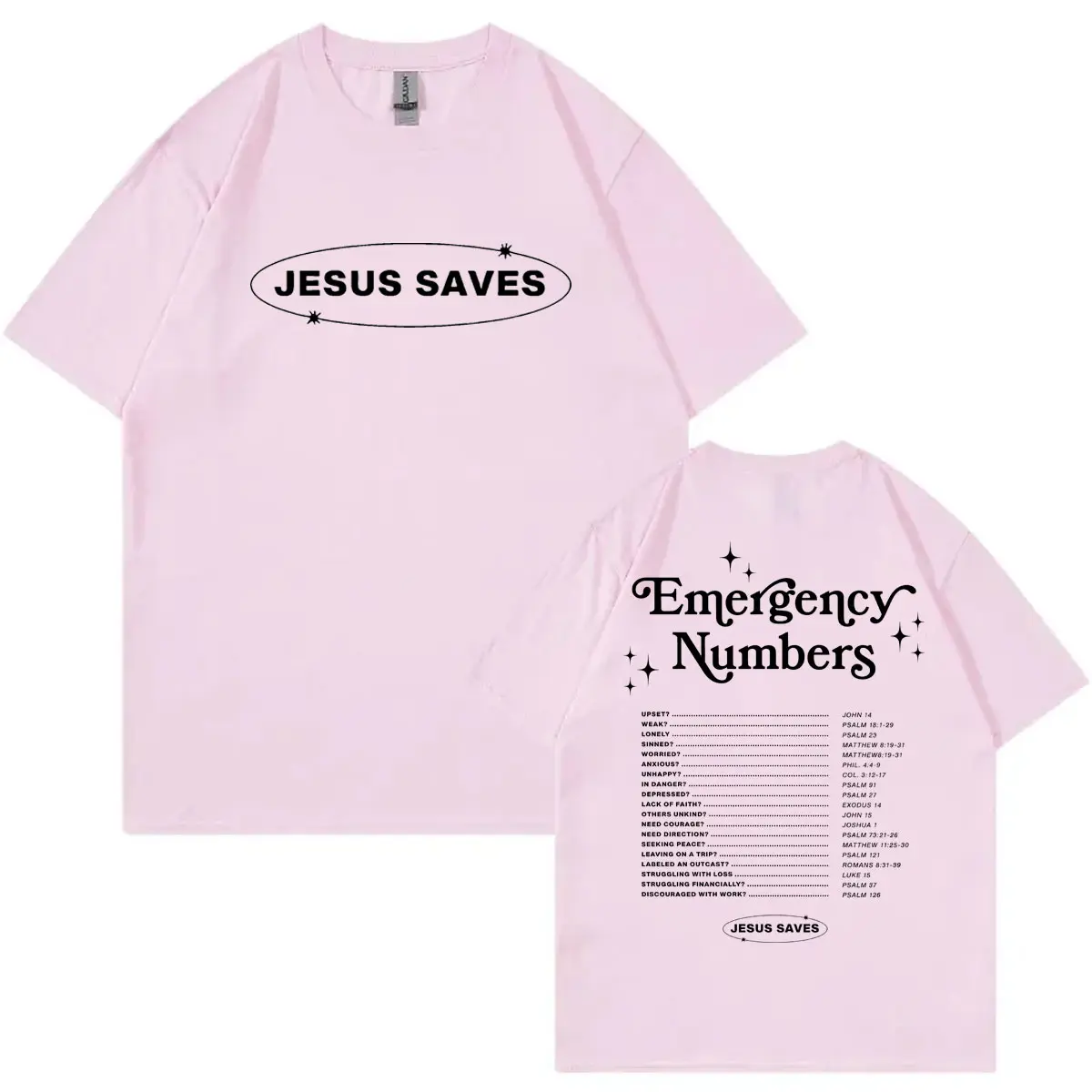 Christian Jesus Saves Faith Based T-shirt Unisex Fashion Loose Short Sleeve T-shirts Summer Casual Cotton T Shirts Streetwear