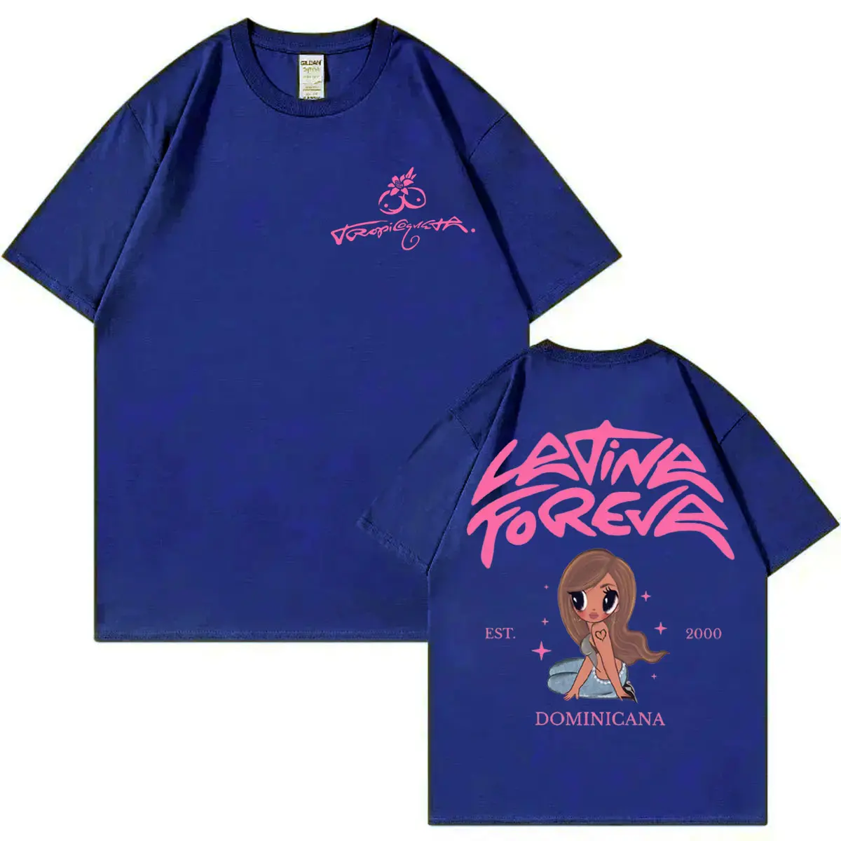 Karol G Tropicoqueta 2025 New Album Merch T-shirt Men Women Clothing Fashion Hip Hop T-shirts Summer High Quality Cotton T Shirt