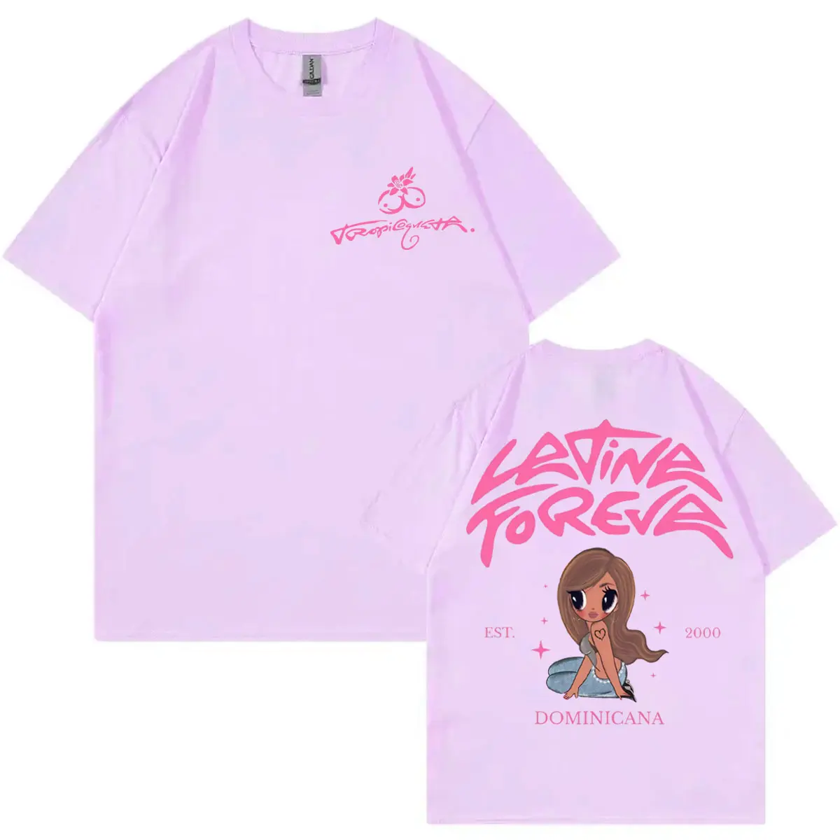 Karol G Tropicoqueta 2025 New Album Merch T-shirt Men Women Clothing Fashion Hip Hop T-shirts Summer High Quality Cotton T Shirt