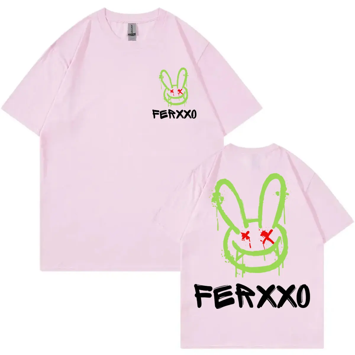 Rapper Feid Ferxxo Merch T-shirts Harajuku Hip Hop Pop Music Short Sleeve T-shirt Men's Women's Clothing Fashion Y2k T Shirts
