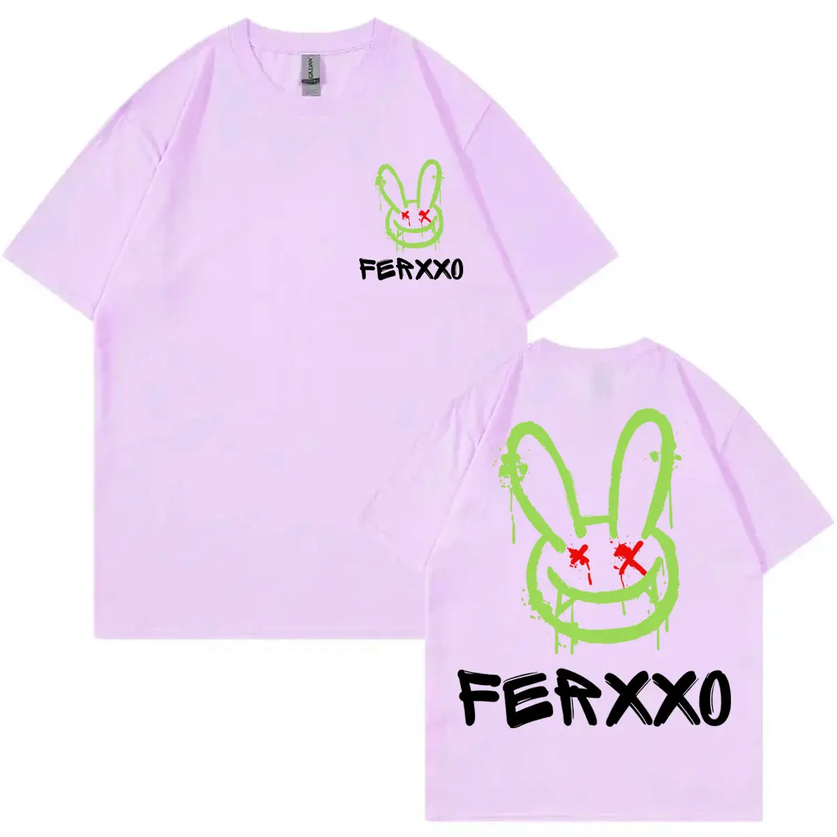 Rapper Feid Ferxxo Merch T-shirts Harajuku Hip Hop Pop Music Short Sleeve T-shirt Men's Women's Clothing Fashion Y2k T Shirts