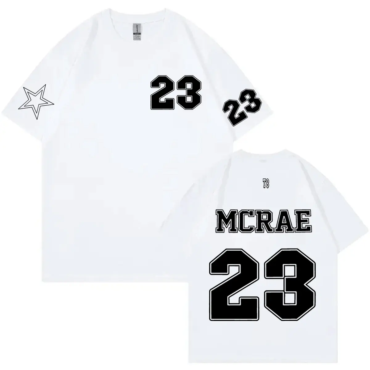 Singer Tate Mcrae T8 Print T Shirt Miss Possessive Tour 2025 Merch T-shirt Men's Women's Fashion Hip Hop Short Sleeve T-shirts