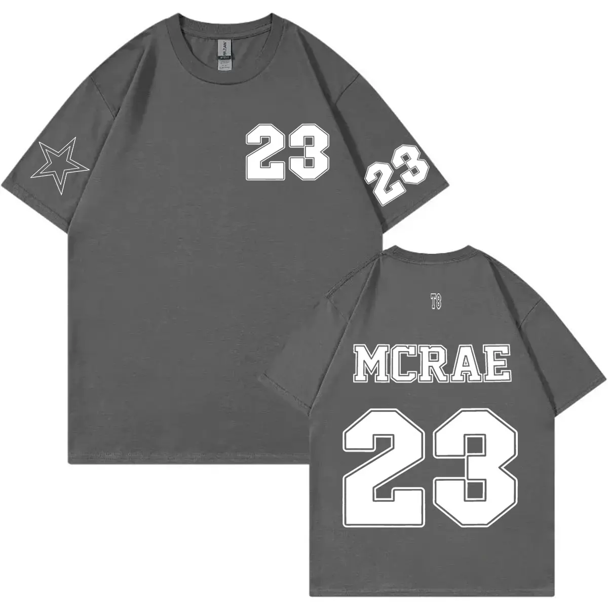 Singer Tate Mcrae T8 Print T Shirt Miss Possessive Tour 2025 Merch T-shirt Men's Women's Fashion Hip Hop Short Sleeve T-shirts