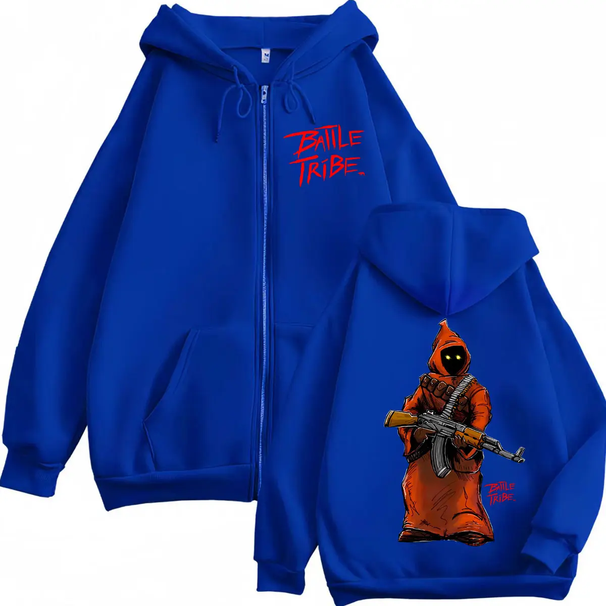 Forward Observations Group Graphic Zipper Hoodies Gothic Fashion Zip Up Hooded Sweatshirts High Quality Fleece Pullovers Unisex