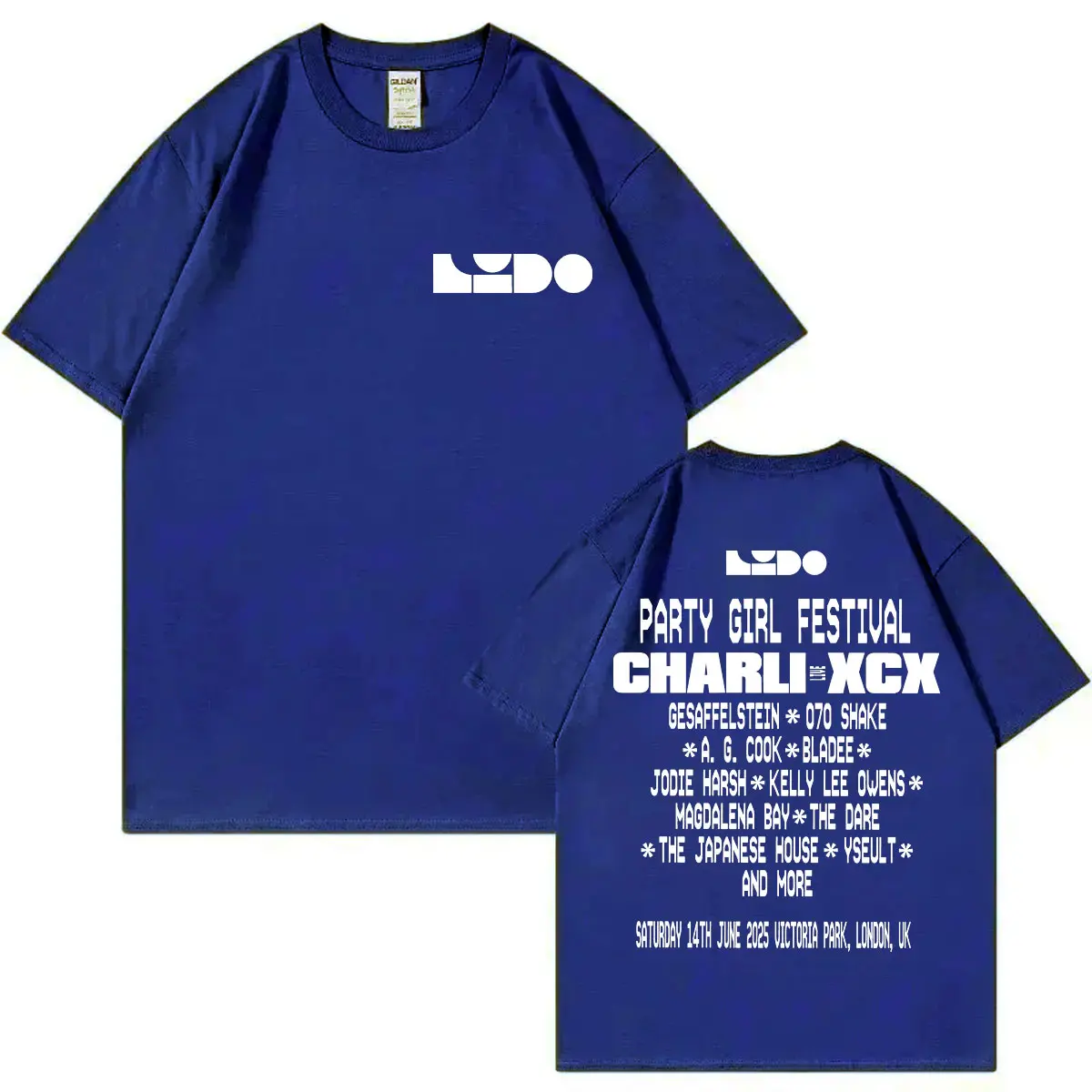 Rapper Charli Xcx Tour 2025 T-shirt Men Women Clothing Fashion Hip Hop Short Sleeve T-shirts Summer Casual Loose Cotton T Shirt
