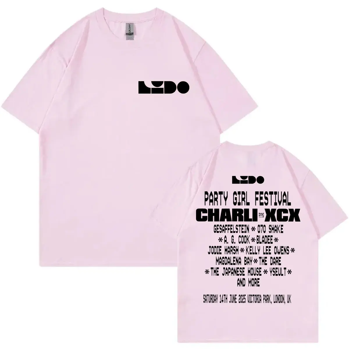 Rapper Charli Xcx Tour 2025 T-shirt Men Women Clothing Fashion Hip Hop Short Sleeve T-shirts Summer Casual Loose Cotton T Shirt