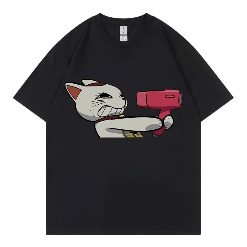 Japanese Anime Dandadan Turbo Granny Merch T Shirt High Street Fashion Trend T-shirt Men Women Casual Cotton T-shirts Streetwear