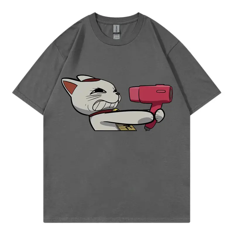 Japanese Anime Dandadan Turbo Granny Merch T Shirt High Street Fashion Trend T-shirt Men Women Casual Cotton T-shirts Streetwear
