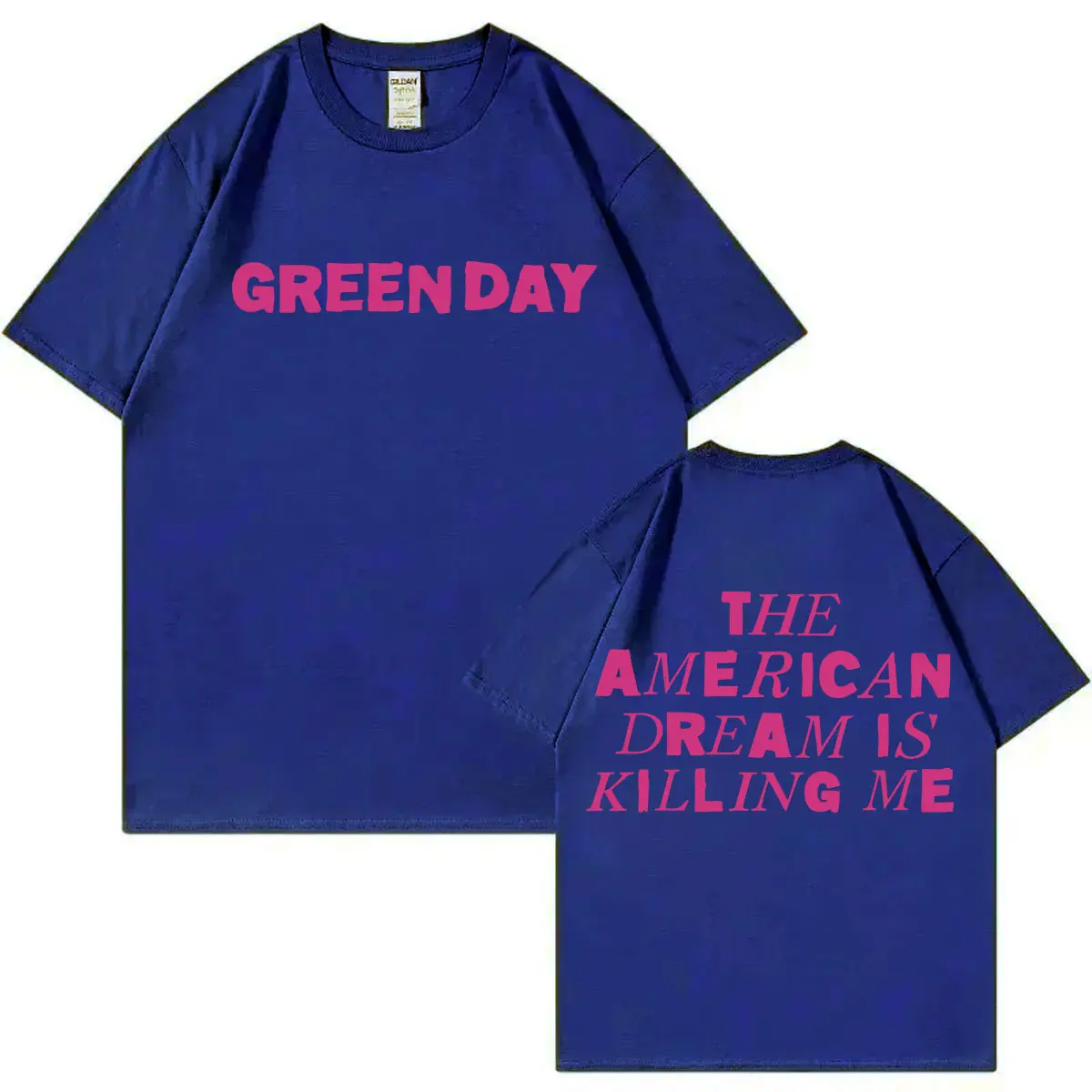Green Day The Saviors Tour 2025 T-shirt Men Women Clothing Rock Hip Hop T-shirts Fashion Y2k Short Sleeve T Shirts Streetwear