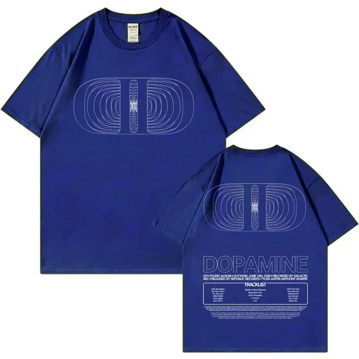 Rapper Lil Tecca Album Print T-shirt Men's Women's Fashion Hip Hop Short Sleeve T Shirts High Quality Cotton Oversized T-shirts