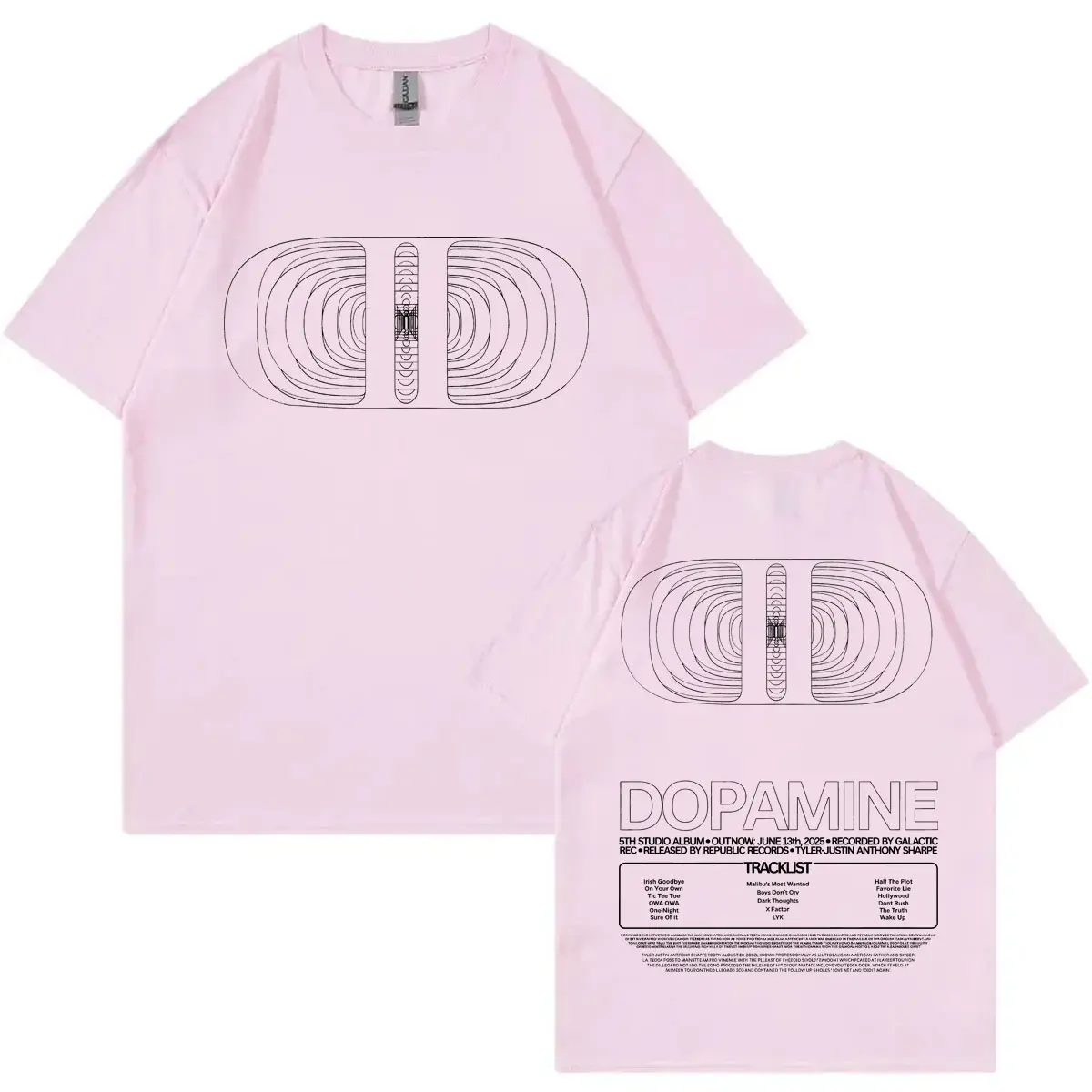 Rapper Lil Tecca Album Print T-shirt Men's Women's Fashion Hip Hop Short Sleeve T Shirts High Quality Cotton Oversized T-shirts