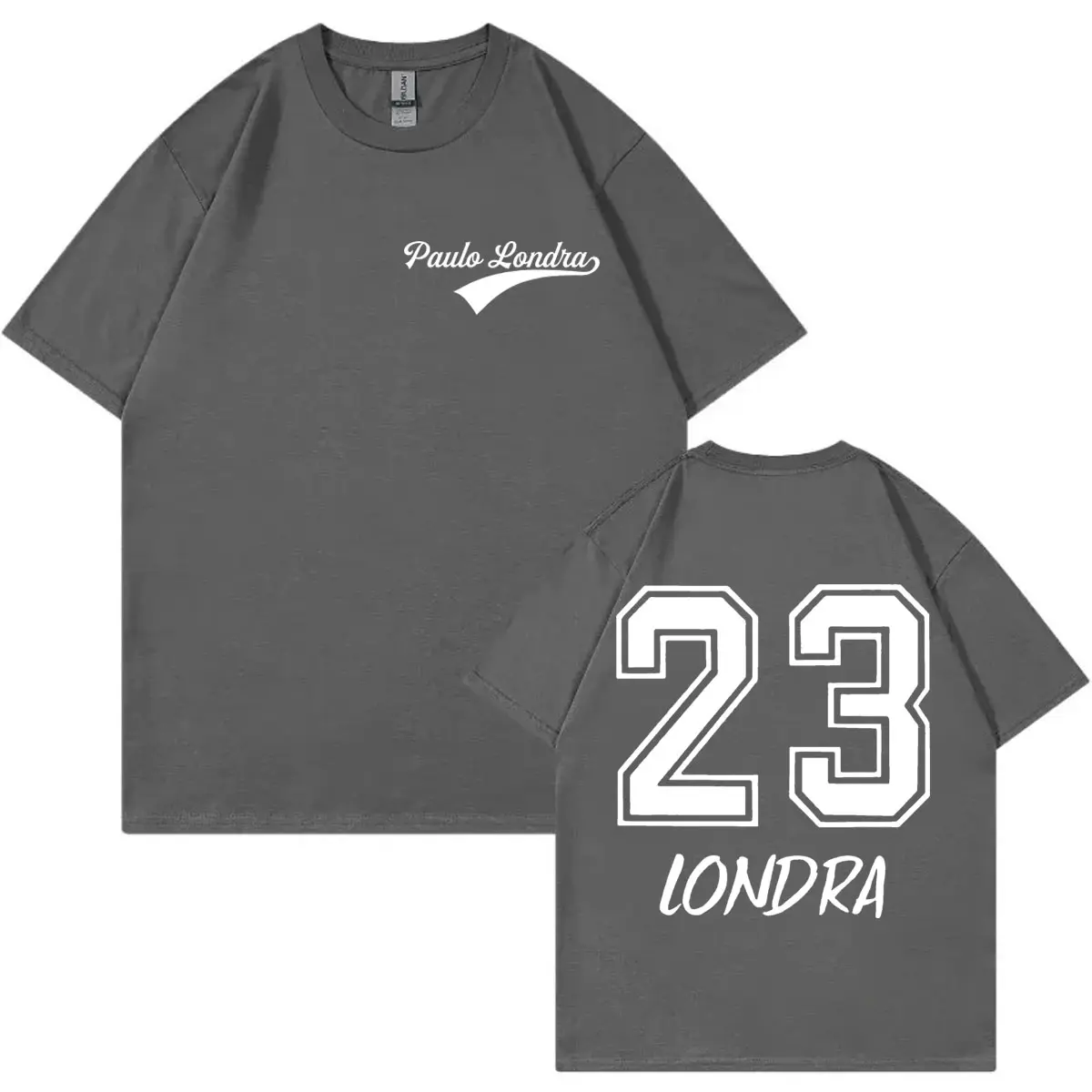 Rapper Paulo Londra Merch T Shirt Men Women Clothing Fashion Hip Hop Short Sleeve T-shirts Summer Casual Loose Cotton T-shirt