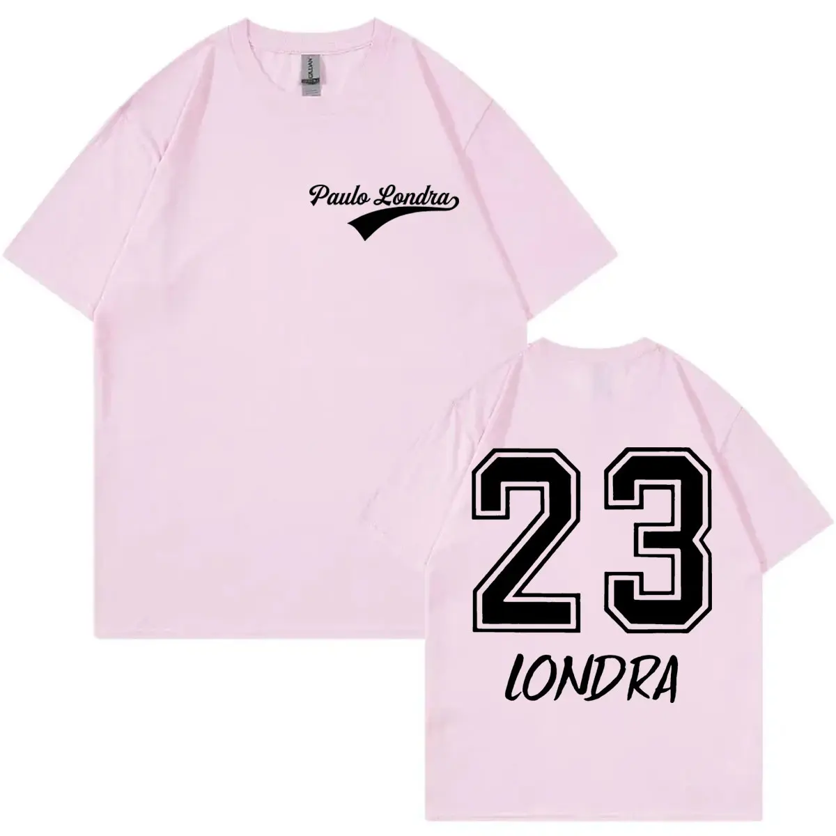 Rapper Paulo Londra Merch T Shirt Men Women Clothing Fashion Hip Hop Short Sleeve T-shirts Summer Casual Loose Cotton T-shirt