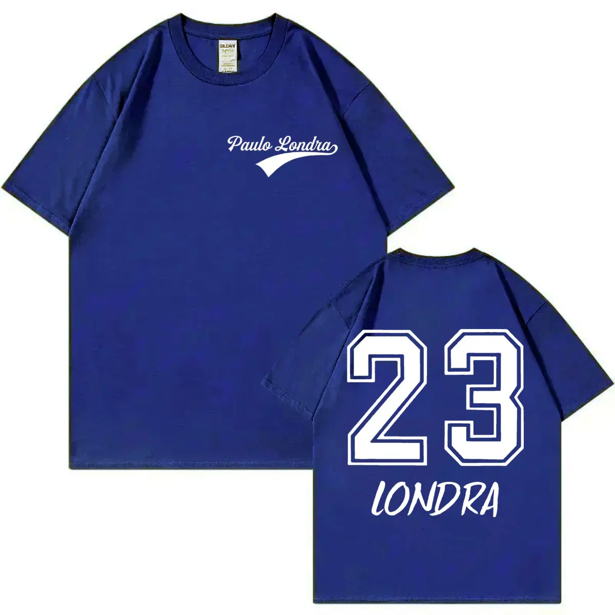 Rapper Paulo Londra Merch T Shirt Men Women Clothing Fashion Hip Hop Short Sleeve T-shirts Summer Casual Loose Cotton T-shirt