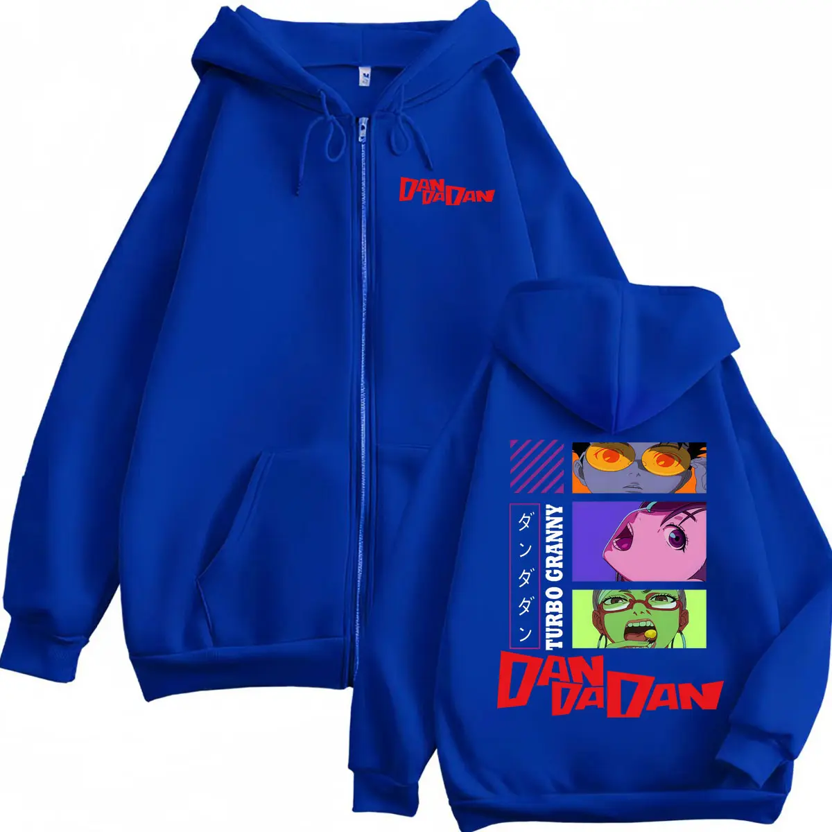 Japanese Anime Dandadan Merch Zipper Hoodie Men Women Clothing Fashion Cartoon Zip Up Sweatshirts High Quality Fleece Pullovers