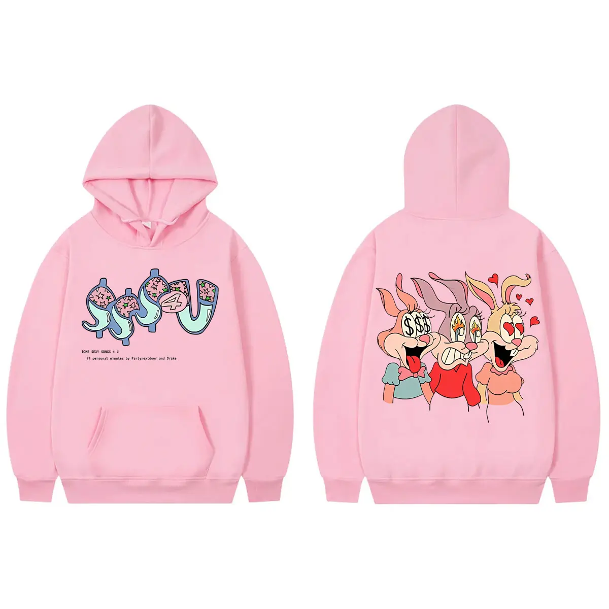 Rapper PARTYNEXTDOOR & Drake Album Some Sexy Songs 4 U SSS4U Merch Hoodies Men Women Clothing Fashion Hip Hop Hooded Sweatshirts