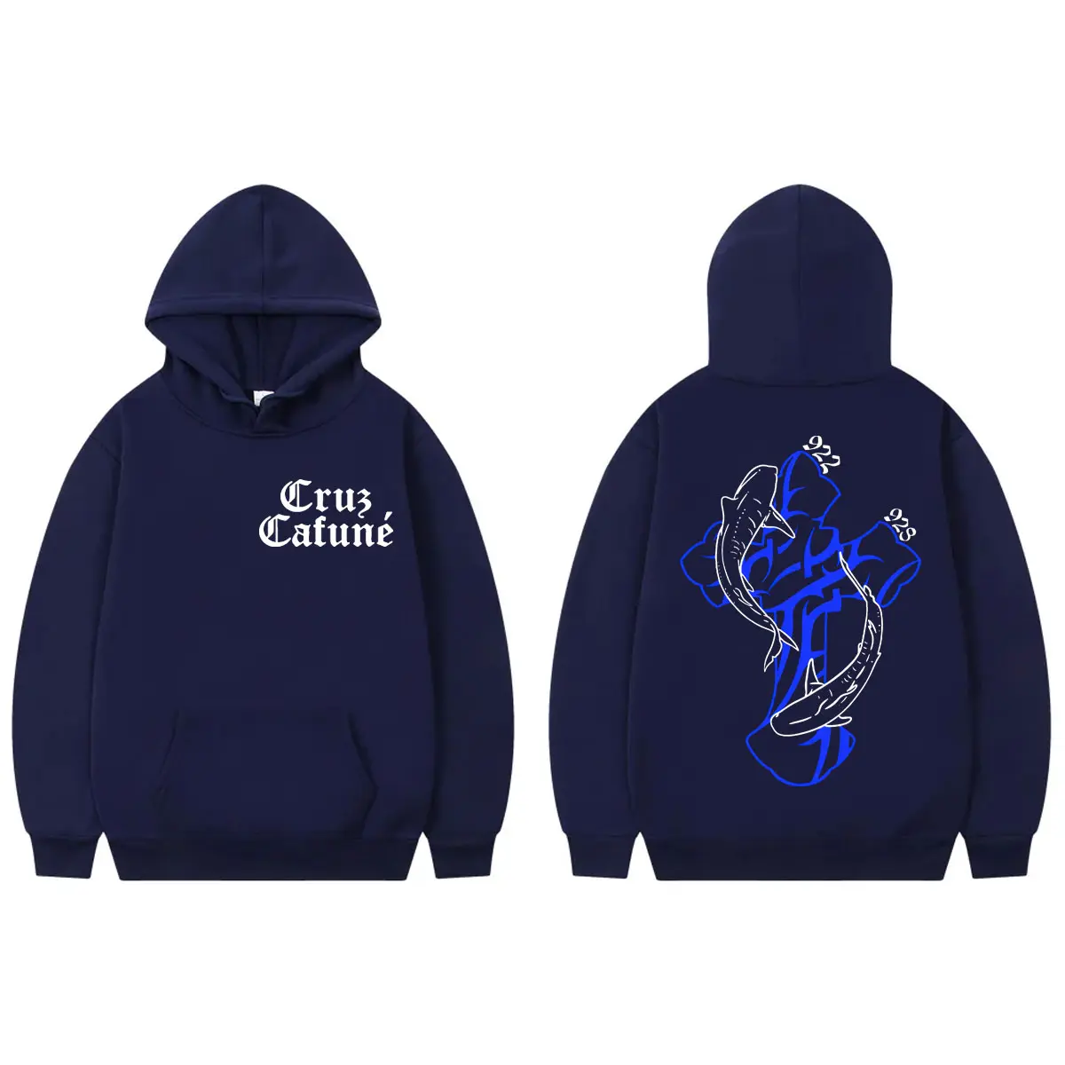Rapper Cruz Cafuné 922 928 Graphic Hoodie Men Women Hip Hop Fashion Hooded Sweatshirts High Quality Fleece Oversized Pullovers