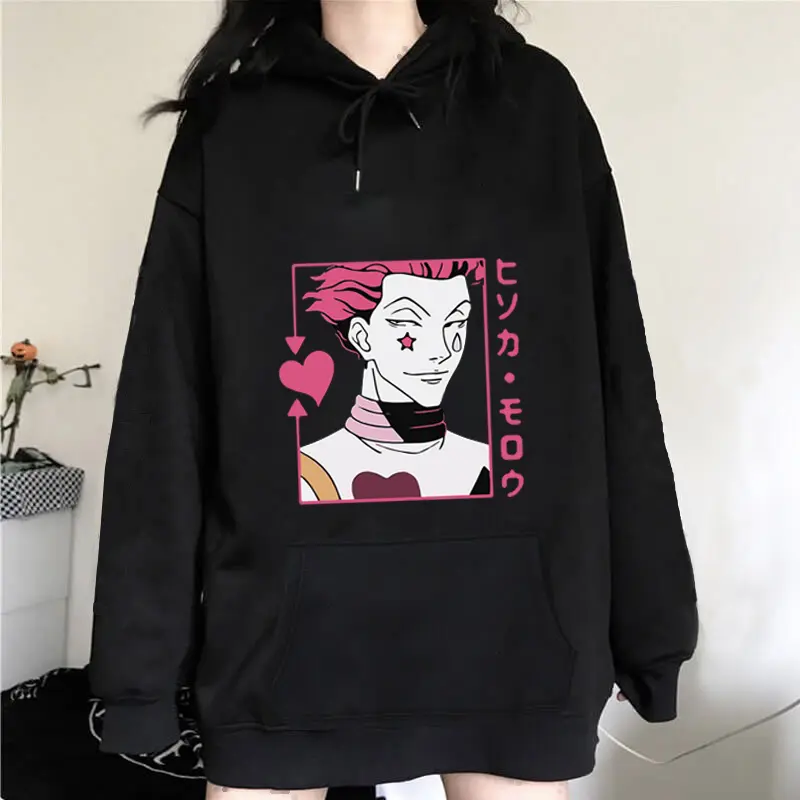 HUNTER X HUNTER Anime Hoodies for Men Women Hisoka Morow Manga Sweatshirts Gothic Harajuku Pullover Men's Clothing Fleece Autumn