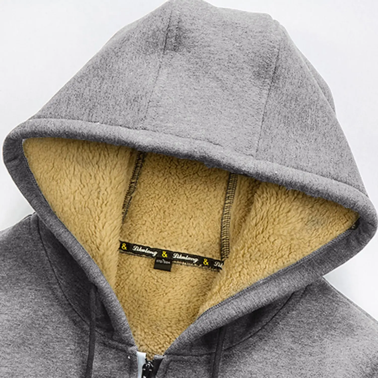 Men's Hoodie Full Zip Hoodie Fleece Jacket Plain Sports & Outdoor Daily Holiday Vintage Streetwear Casual Winter