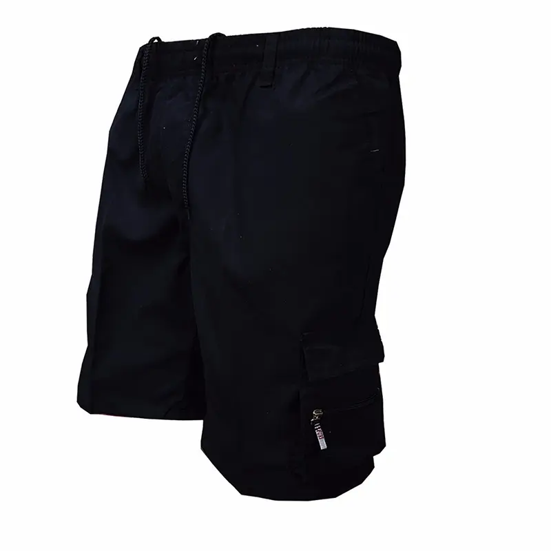 Fashion Men's Cargo Shorts Mens Tactical Short Pants Casual Big Pocket Sports Slacks Cargo Panels Trousers Plus Size for Male